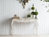 46" x 16.5" x 30" Slimline Whitewash Console Table, for Hallway Living Room Bedroom W2078P144747