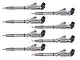 8x Fuel Injectors 0445120027 Fits for 2004.5-2005 GM Chevrolet Silverado Sierra 3500 6.6L Duramax 70730215