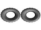 2 for Honda TRX400X 300X black Front 21-7-10 ATV tires Tubeless 4ply Rubber 91509227