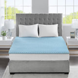 All Season Reversible Hypoallergenic 1.5" Cooling Mattress Topper B03595111