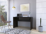 Acre Writing Computer Desk, One Drawer -Black B20091886