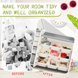 Kids Toy Organizer with 14 Bins, Multi-functional Nursery Organizer Kids Furniture Set Toy PP300104AAE