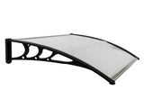 HT-100 x 80 Household Application Door & Window Rain Cover Eaves Canopy White & 10396824