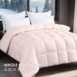 Pink plus-size comforter for all seasons, perfect for cozy bedrooms, luxurious hotel rooms, single, 19409757