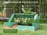 Mini Greenhouse-Green and Silver 22423675