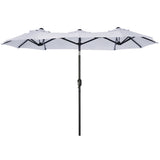 Outdoor beach umbrella /Double-sided Umbrella 83590773