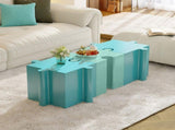 Puzzle Art Side Table, Modular Convex Edge MGO Table - Buy Singles or Combine for Custom Layouts, N770P347931L