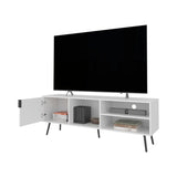 Mescal Tv Stand Multistorage with a Door and Open Storage, White B128P263710