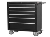 6-Drawer Rolling Tool Chest Cabinet, Large Capacity Metal Tool Box with Wheels and Locking, Roll W3037P242001