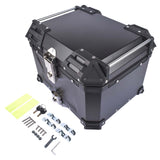 45L Balck Waterproof Motorcycle Luggage Tail Box, Trunk Storage, Scooter Top Case 91279920
