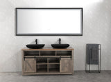 88 x8 Inch LED Bathroom Mirror with Aluminum Frame, Wall Mounted Vanity Mirror, Anti-Fog, Memory, W2287P279044