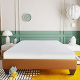 6 in. Firm Gel Memory Foam Mattress for Full Size Bed, White B011P198405