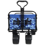 440lbs Collapsible Foldable Wagon Cart with strapping system ,Beach Wagon Utility Cart Utility Wagon W2932P253145