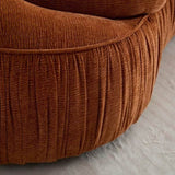 92.13 Inch Modern Design Curved Shaped Sofa Couch for Living Room,Upholstered Fabric 4-Seat Sofa No W2582P231486