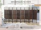 8 Panel Folding Room Divider 12478997