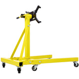 ZNTS Folding Engine Stand 2000 LBS Capacity Motor Hoist 360 Degree Adjustable Mounting Head Dolly Mover 77733033