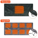 Wearable USB Blanket Shawl, Portable Blanket, 3 Gears 8 Heating Zones Cordless Zip 64011088