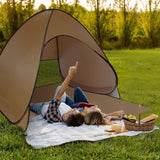 Pop Up Beach Tent Sun Shade Shelter Anti-UV Automatic Waterproof Tent Canopy for 2/3 Man w/ Net 14591554