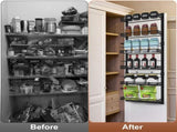 6-Tier Over the Door Pantry Organizer, Large Metal Door Spice Rack, Hanging Heavy-Duty Pantry Door 68119486