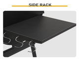Barrel Charcoal Grill with Offset Smoker & Warming Rack, Outdoor BBQ Grill with 557 Sq. In. Grilling 02112676