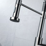 Single Handle Pull Down Sprayer Kitchen Sink Faucet W153367665