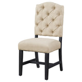 TREXM Retro Style Dining Chair Set with 4 Upholstered Chairs for Dining Room and Living Room WF298830AAP