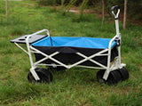 Folding Wagon Garden Shopping Beach Cart W227P193330