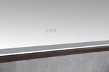Bathroom led mirror is multi-functional and each function is controlled by a smart touch button. W2152130269