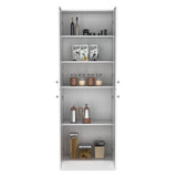 Lynch Kitchen Pantry Storage Cabinet 71" Height, With 4 Doors, 5 Adjustable Shelves, Freestanding B070P188842