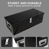 ZNTS 30 Inch Tool Box Underbody Flatbox Truck Car Outdoor Trailer Pickup,RV Storage Organizer,Underbed W2788P190923