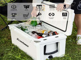 40Qt New White Warming Box T2602P171104