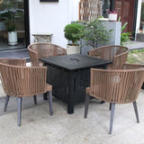 Grill over stove tea cooking furniture Table Brazier stove heater Square outdoor smokeless grill 73359223