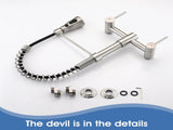 3 Functions Wall Mounted Bridge Kitchen Faucet W122562735