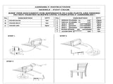 Classic Style 6pcs-Dining Set Rectangle Table 4 Side Chairs And Bench Dining Room Furniture MDF HS00F2547-ID-AHD
