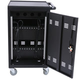 ZNTS Mobile Charging Cart and Cabinet for Tablets Laptops 32-Device 82583113