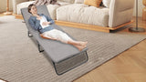 Folding Camping Cot for Adults, 5-Angle Adjustable Camping Cot Heavy Duty Outdoor Bed with Carry W3399P310387