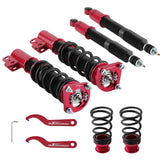 ZNTS Coilovers Shocks Struts 24-Way Damper Suspension Kit for Ford Mustang 4th Convertible/Coupe 45912387