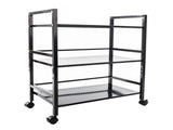 Widen 3 Tiers Multi-functional Storage Cart Black 09550245