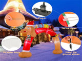 8-foot inflatable Christmas arch decoration 47313315