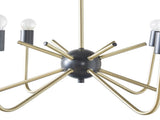 6-Light Metal Chandelier B03595697