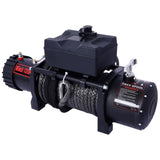 Winch-13500 lb. Load Capacity Electric Winch -12V DC Power for Towing Truck Off Road, with Wireless W465127135