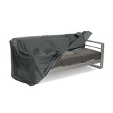 SHEILD PATIO OUTDOOR 3 SEATER COVER, DARK GRAY N775P230615G