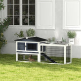 ZNTS Outdoor Rabbit Hutch （Prohibited by WalMart） 65169278