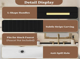 30" Wall Mounted Bathroom Cabinet with Ceramic Basin Sink, Bathroom Cabinet with Soft-Closing Door N710P324096B