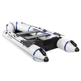 Camping Survivals 10ft PVC 330kg Water Adult Assault Boat Off-White 61810419