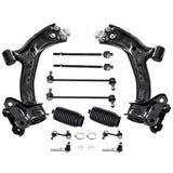 ZNTS 12pc Control Arm Suspension Kit with Ball Joint Tie Rod Set for Honda CR-V 07-11 05021006