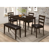 Arvin Cappuccino 5 Piece Dining Set B062P337752