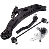 14Pcs Suspension Front Lower Control Arm Tie Rods Fit for TOYOTA CAMRY 2007 - 2011 USA Built Models 97937531