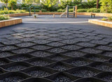 26.87 x 3.94 FT Gravel Grid, 2" Permeable Geo Grid Driveway Stabilizer for Garden, Patio & RV 09819082