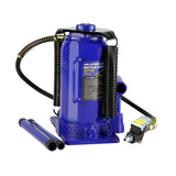 20 Ton Pneumatic Air Hydraulic Bottle Jack with Manual Hand Pump Heavy Duty Auto Truck Travel W1239124011